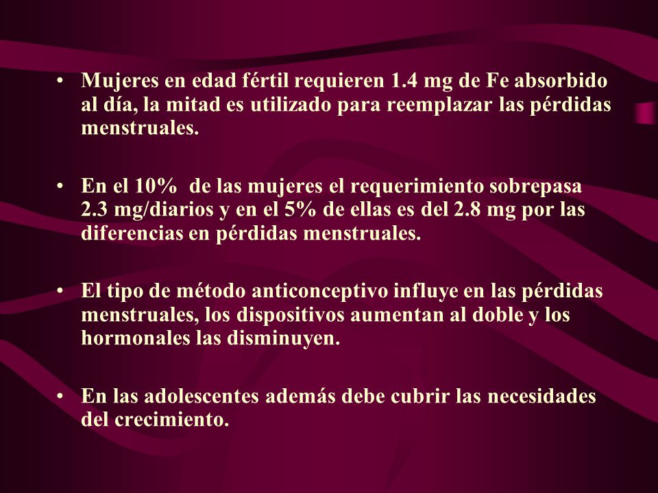 Se anemia la a el embarazo debe que durante